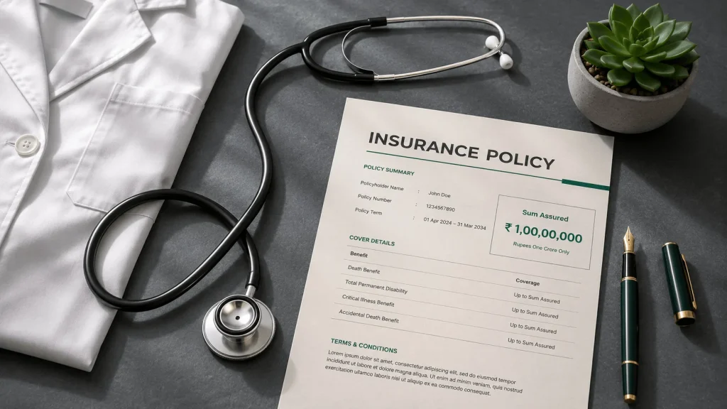 Term Insurance for Indian Doctors: 2026 Guide | FinancialOPD
